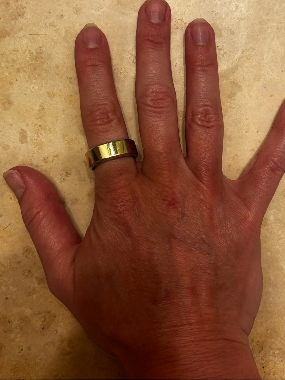 Oura Ring Gen 3 Heritage Gold Size 8